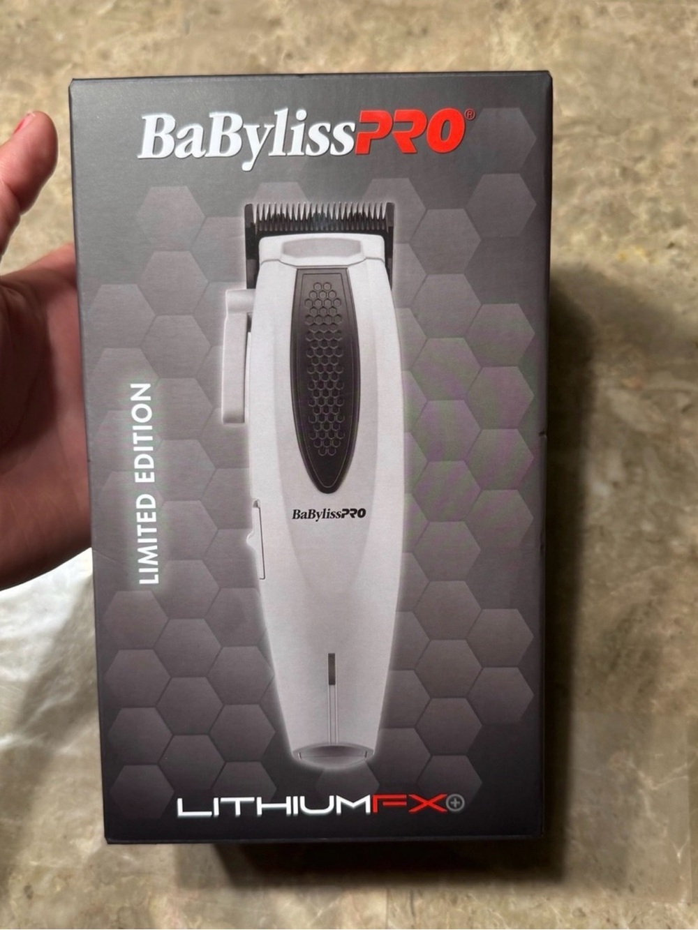 New Babyliss Pro Limited Edition LithiumFX+ Cord/Cordless Lithium Ergonomic Clip